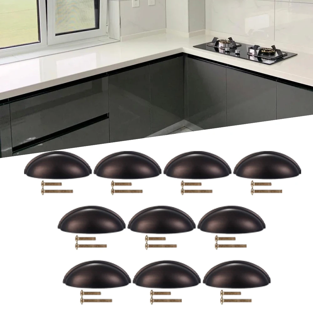 

96*36*76mm 10pcs Furniture Door Handle Shell Handle Handle Zinc Alloy Furniture Handle Household Hardware