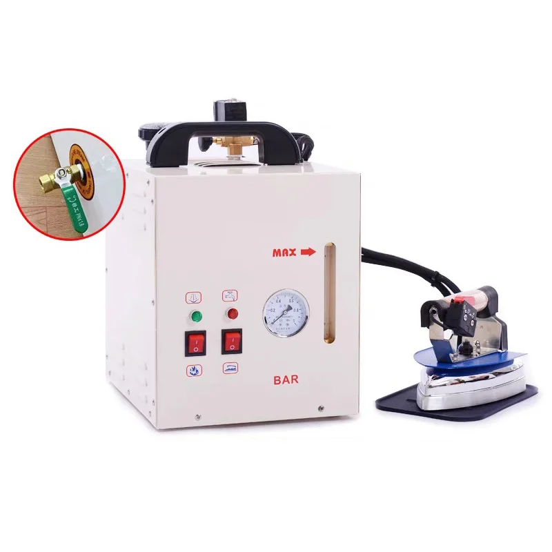 Industrial Steam Iron; Professional-Grade Steel Sewing Machine Accessories; Tablecloth Steam Iron with Boiler