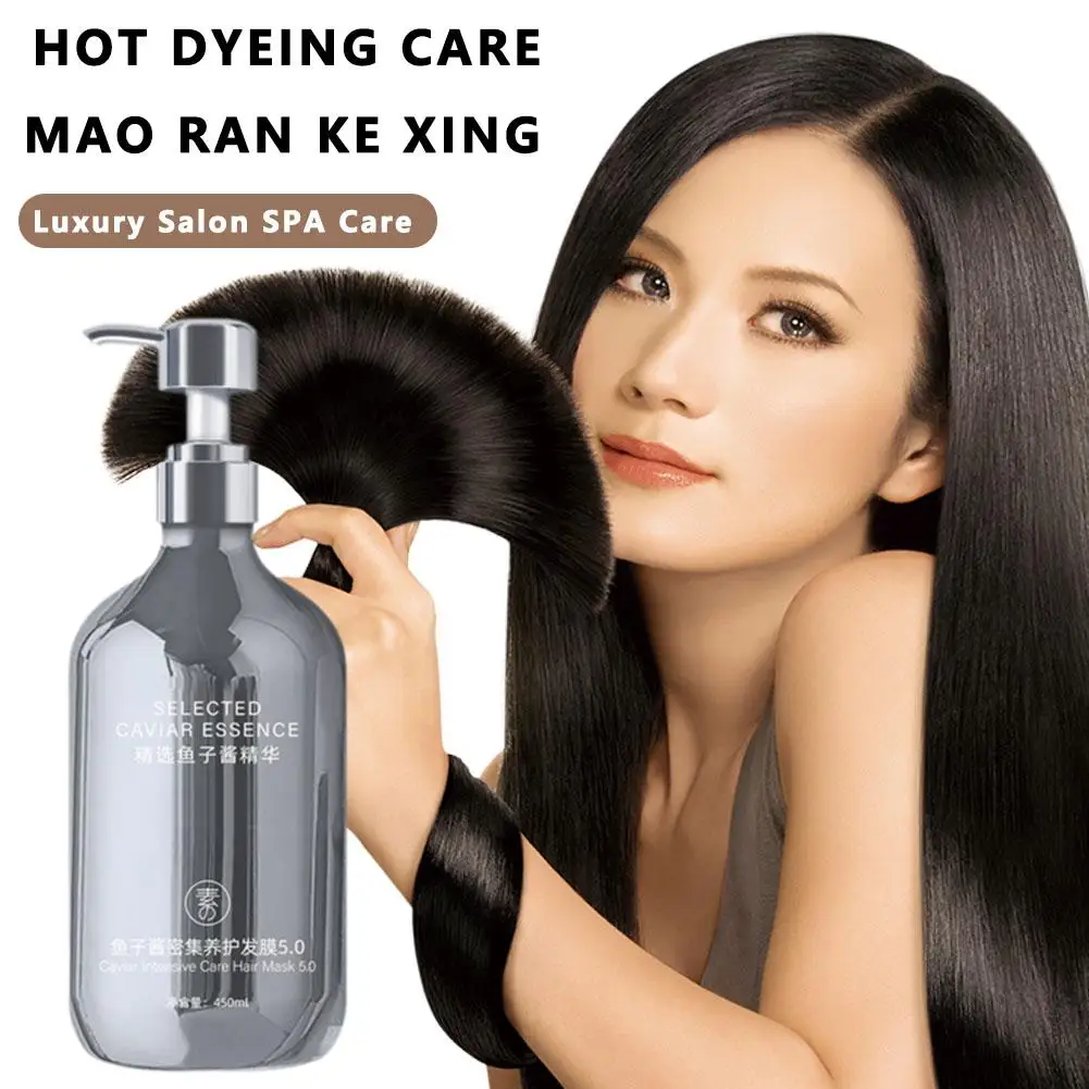 450ml Caviar Hair Scale Care Protein Milk Improves Frizzy Moisturizes Mask Smoothes Hair Deeply And Dry And Hair E5S0