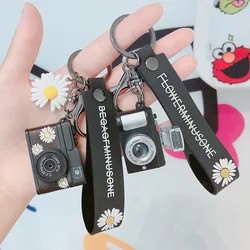 Creative Camera Led Keychains With sound LED Flashlight Key Chain Key Ring toy Key Ring Amazing Gift Keychain for Women/Men