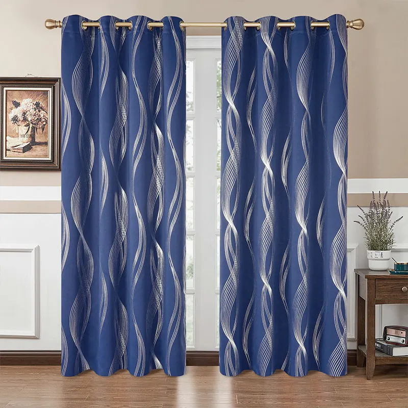 1 Panel Moder Curtains For Livingroom High Shaing Curtain90% For Blackout Bedroom Curtain Thick Blinds Drapes Door