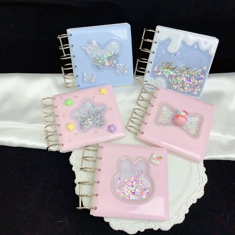 Handmade  Notebook Cover Silicone Mold DIY Resin Note Book Casting Molds Epoxy Resin Mould/Clear Buckles for School