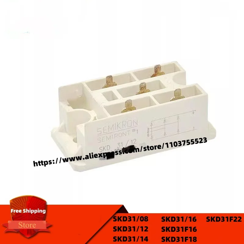 SKD31/08 12 14 16 SKD31F16 SKD31F18 SKD31F22 IGBT Module New Original