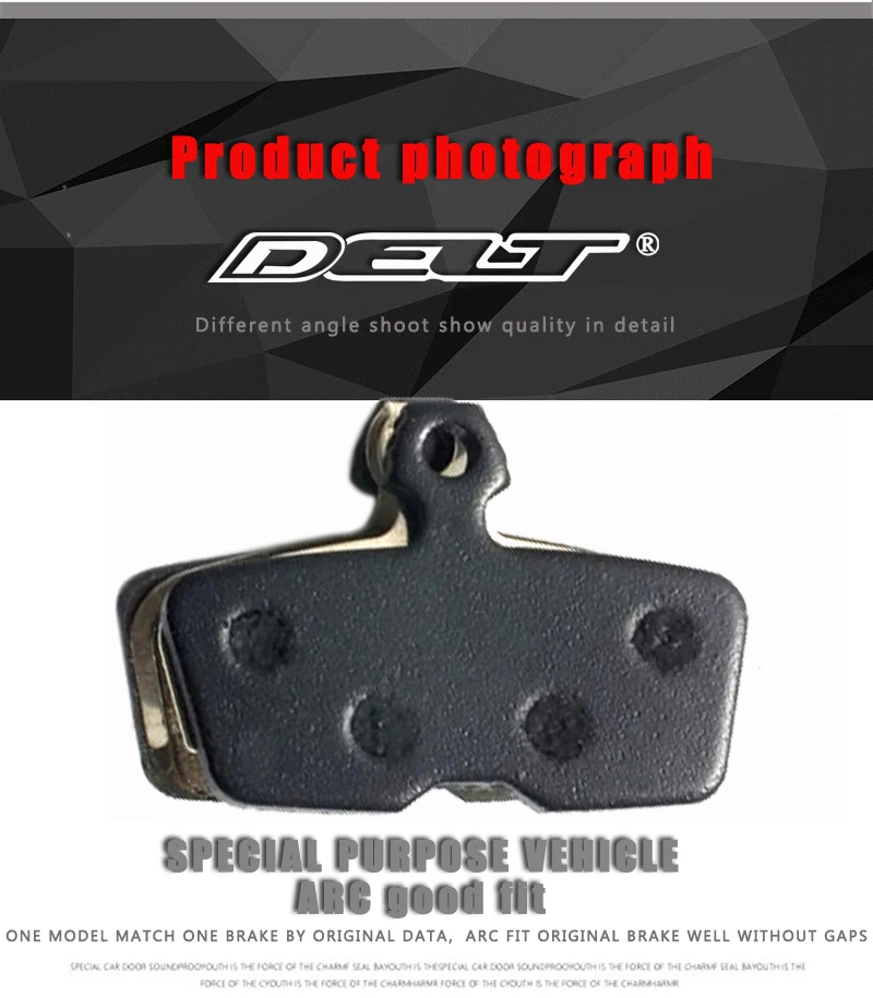 MTB Mountain Cycling BIKE Semi-Metallic Bicycle Disc Brake Pad For SRAM AVID Code R 2011-2014 Guide Caliper Part