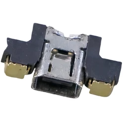 Replacement Charging Port General Power Socket Metal for 3DS Game Consoles