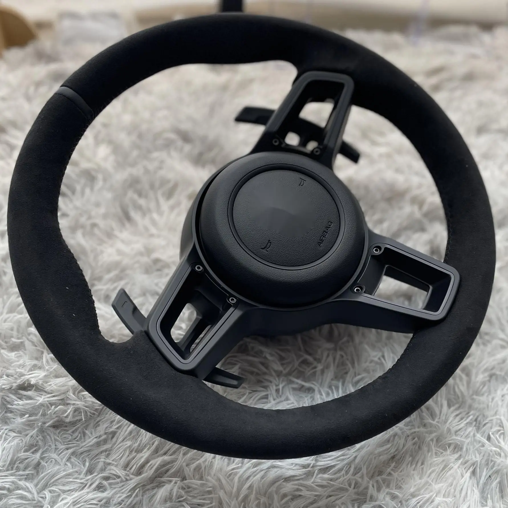 New steering wheel for Porsche Macan Cayenne Panamera Taycan 718 Cayman 991 992 911 911.2 Carrera GT2 GT2RS GT3 GT3RS GT3 RS GT4