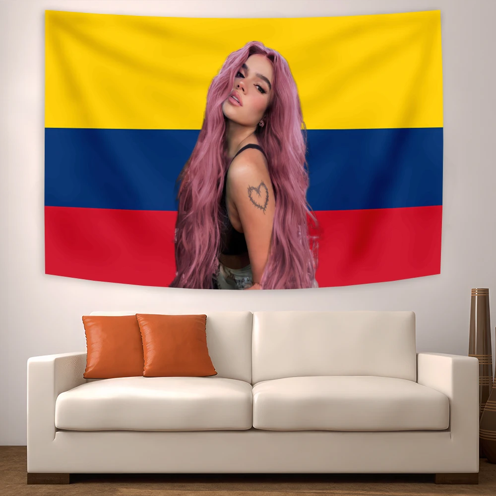 3x5Ft Columbia Pop Music Singer Carol Album G Tapestry Hanging for Wall Decoration of University Party  Backdrop Decoration