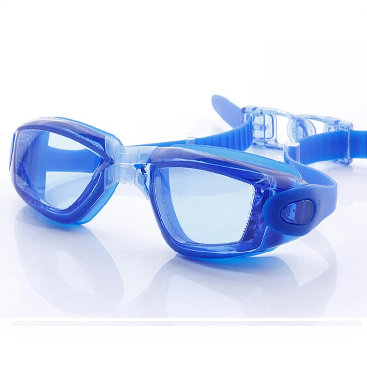 

Colorful Mirrored Lens Coating Custom Design Adult Waterproof Swimming Goggles with Conjoined Earplug for Sale