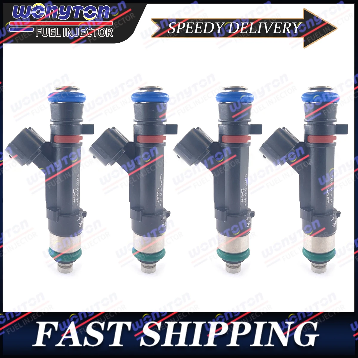 

4pcs Fuel Injectors 1465A069 EAT310 For Mitsubishi Pajero 3.8 V6