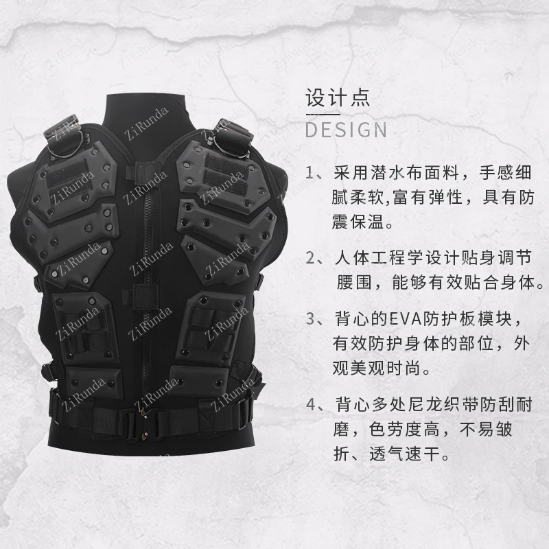 TransDevices DulglaSpecial-Équipement de protection léger TMC Skip GlaSoft Armor