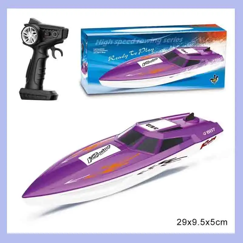 

RC RTR Boat Electric Racing Ship High Speed Boat 2.4Ghz Radio control Ship model Toy for Kids Adults