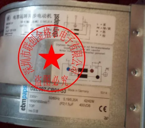 

D2E097-B156-A4 230V D2E097-BI52-A4 Original imported, imported centrifugal fan