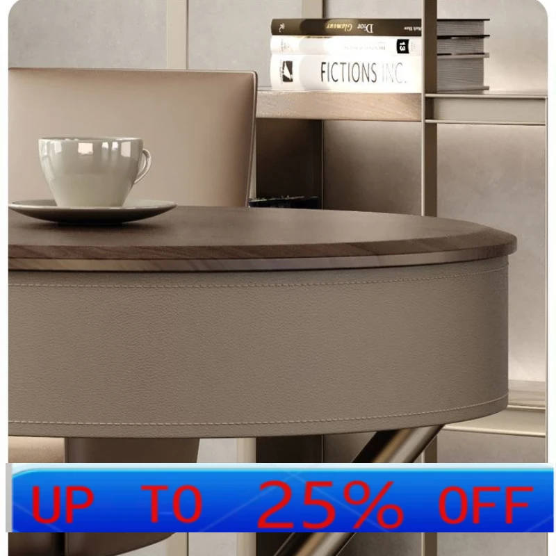 

LH solid wood office light luxury desk high sense modern simple writing desk