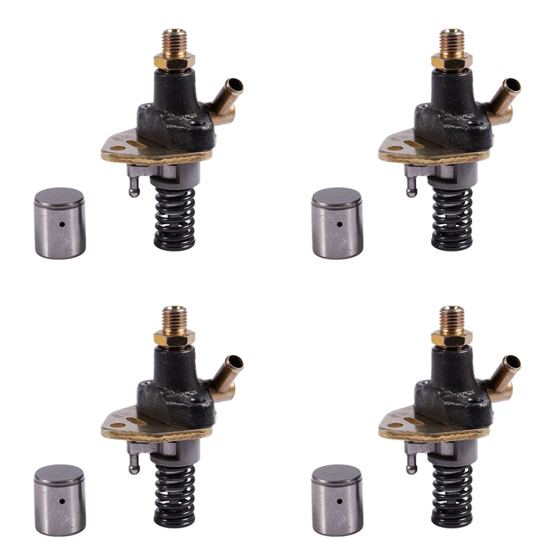 4X For 186F Fuel Injection Pump Without Solenoid Valve For 186 186F 10HP Engine Oil Pump Tiller Accessories