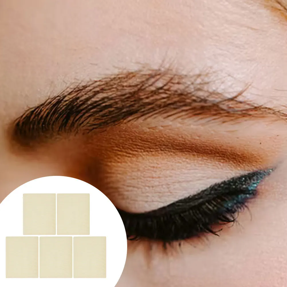 

5pcs Silicone Eyebrow Practice Skin Tattoo Training Tools for Makeup Needles Machines Embroidered Tattooing Fake for Artists
