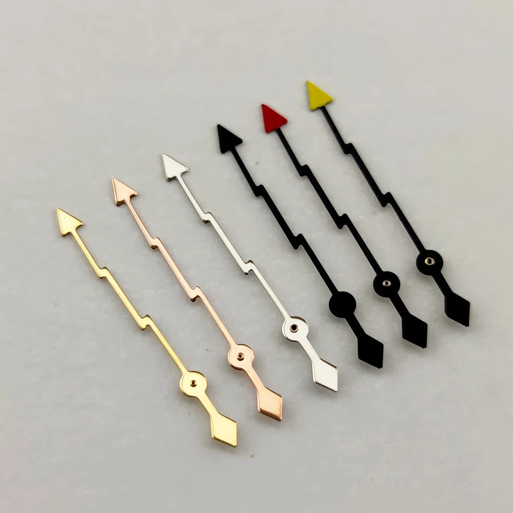 Стрелки NH35, высококачественная стрелка, серебро, золото, розовое золото, разноцветные стрелки. Подходит для механизмов NH35/NH36/7226/7S36/4R35/4R36.