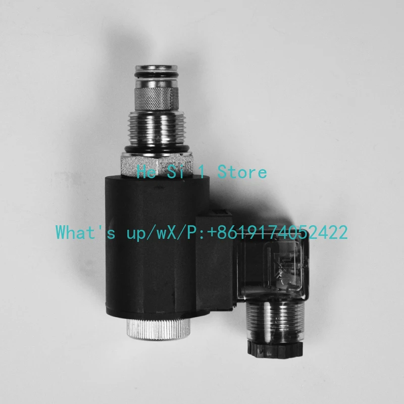 

Котушка клапана + катушка 12 В постоянного тока, двухпозиционный двухходовой резьбовой картридж, электромагнитный клапан, двуходовой отрезной задний DHF10-228 SV10-28 2NCSP