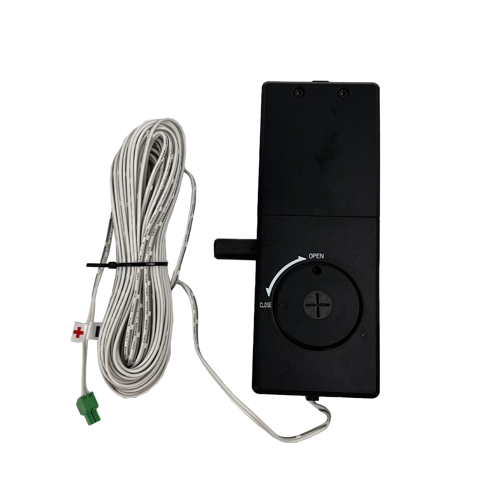 

Wired electronic lock for garage door 10-38VDC voltage