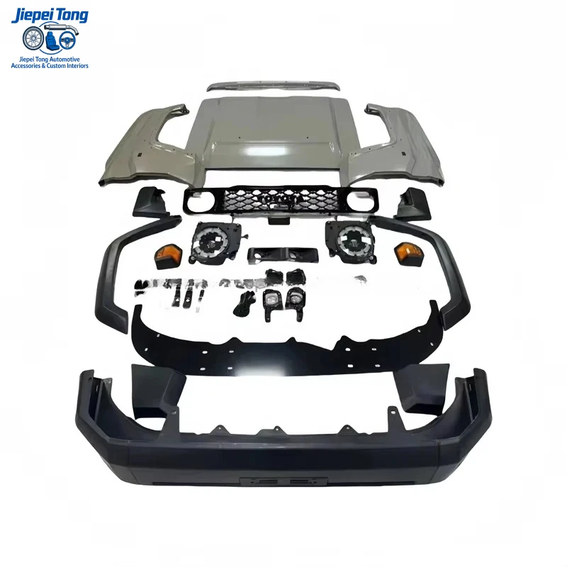 

Front Bumper Kit Upgrade Lc75 To Lc76 2024 Car Accessories Body Auto Spare Parts for Toyota Land Cruiser Pick-Up
