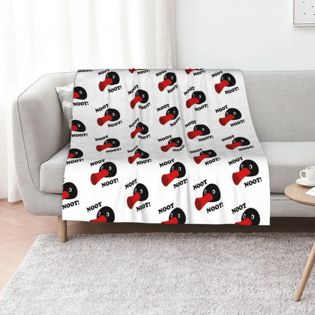 NOOT NOOT! Throw Blanket Comforter Giant Sofa Blankets For Sofas Single Multi-Purpose Fashion Sofas Blankets