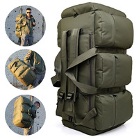 Outdoor Camping Hiking Bag 100L Super Capacity Travel Luggage Bag Men Military Backpack Tactical Pack Sports Storage Bag