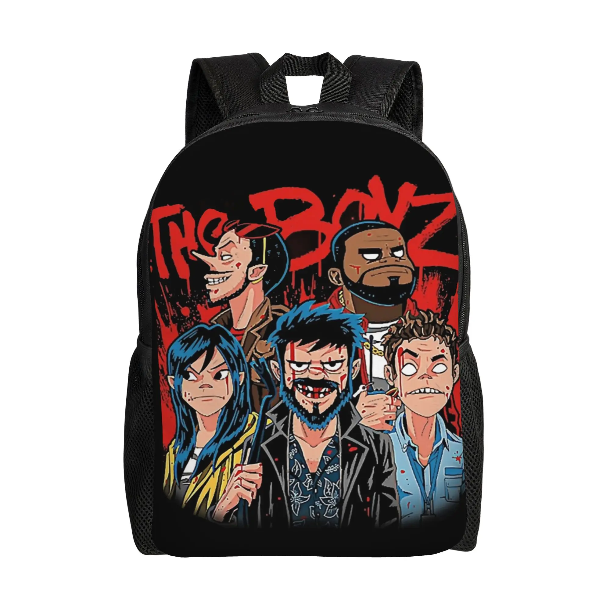 

Забавный рюкзак Gorillazs для подростков, для активного отдыха, походов, путешествий, городской рюкзак для мужчин и женщин, для ноутбука, компьютера, холщовая сумка