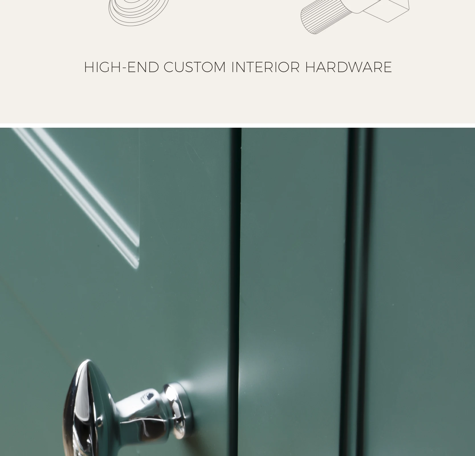 SAILANKA Möbelgriffe aus Messing, hellsilber, T-förmig, modern, nordisch, minimalistisch, für Kleiderschrank, Schrank, Einlochmontage – Detail 3