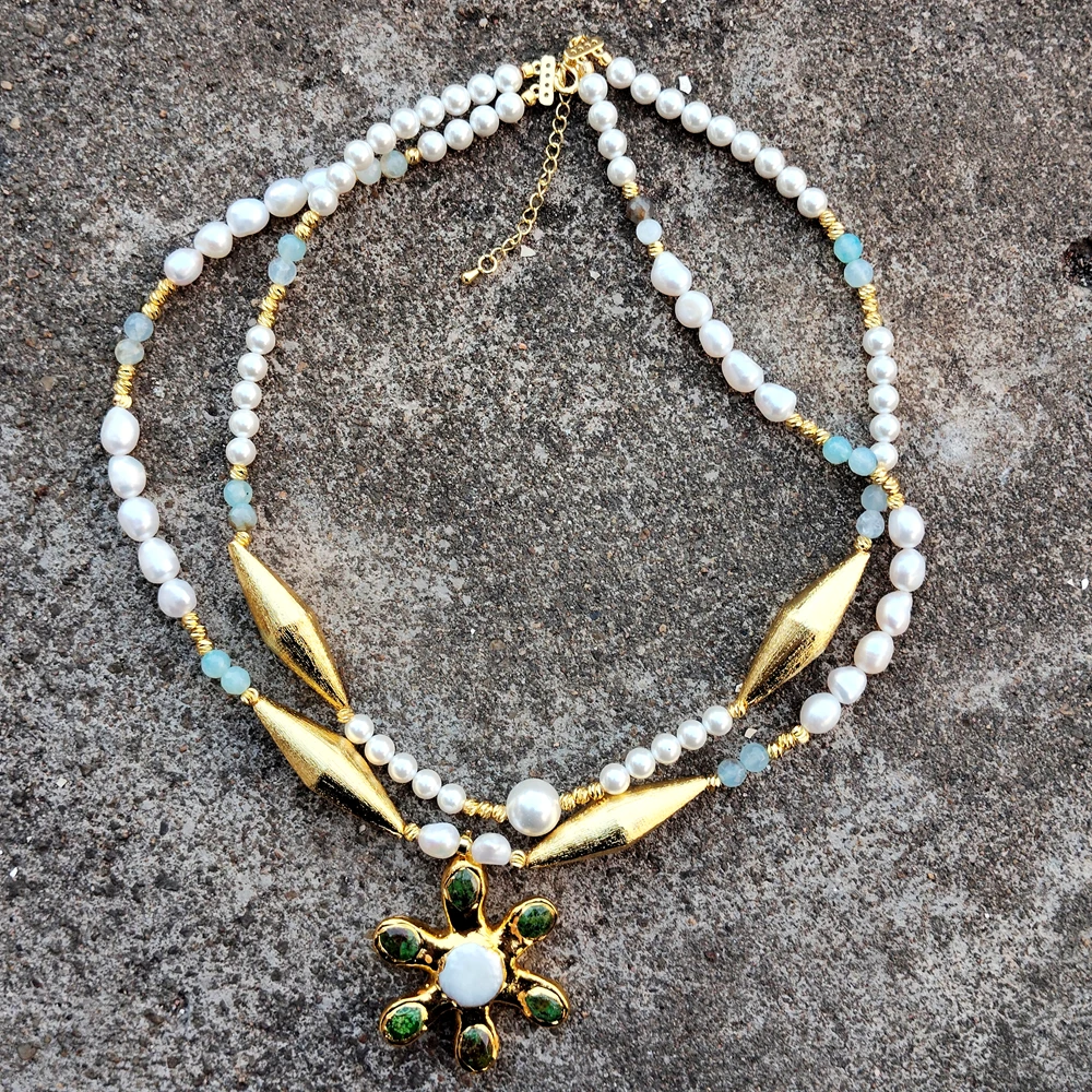 Ожерелье yygem из двух нитей с – обзор и цена Necklace Pendant