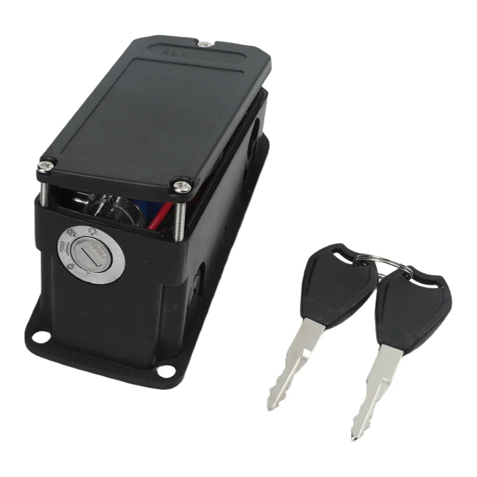 XT60U-M Charging Port Cover with Key Lock for Engwe Electric Bikes to Prevent Unintended Disconnection or Tampering