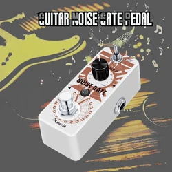 Amuzik-Guitar Noise Gate Effect Pedal, Noiser Killer Pedals, Electric Guitar Cleaner, Noise Gate Suppressor