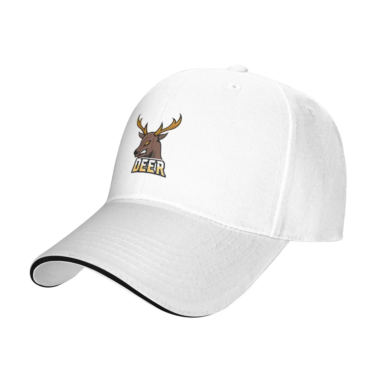 Czapka z daszkiem Angry Deer dla mężczyzn, kobiet, regulowana czapka golfowa unisex