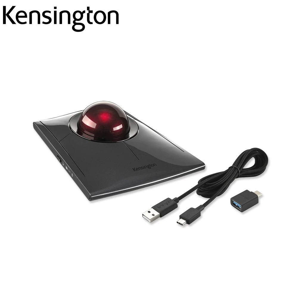 ghz trackball mouse sem fio com fio slimblade pro bluetooth bateria recarregavel para autocad novo kenchel24 01