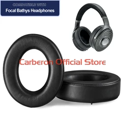 Carberon Replacement Ear pads Ear Cushions for Focal Bathys Wireless Headphones, 1 Pair of Focal Bathys Ear Pads (Black)