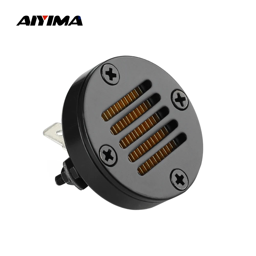 

AIYIMA 1Pcs 1.5 Inch Tweeter Audio Speaker 4 Ohm 30W Haier-style Tweeter Unit HIFI Treble Neodymium Speaker Metal Panel