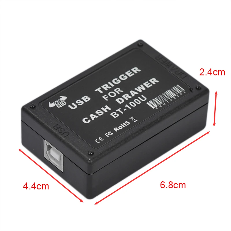سائق درج النقدية الزناد مع واجهة USB التبديل التحكم عن أي أمر درج النقدية المتاحة لأنظمة Win8 BT-100U