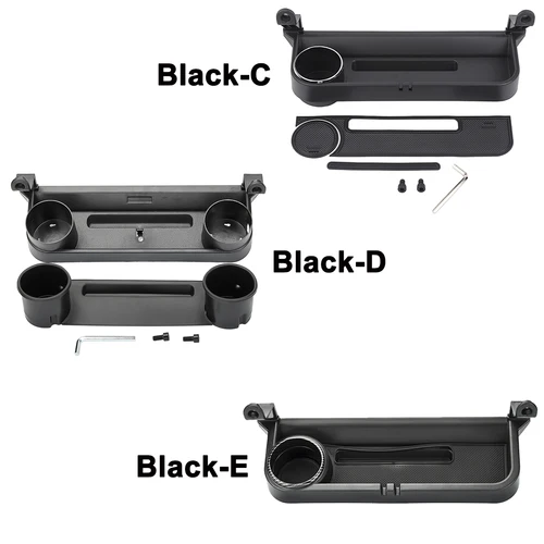 Imagen 2 del producto Caja organizadora de almacenamiento con asa para pasajero de coche, bandeja expandida para Suzuki Jimny 2019 2020 2021 2022 2023 2024 2025, accesorio Interior