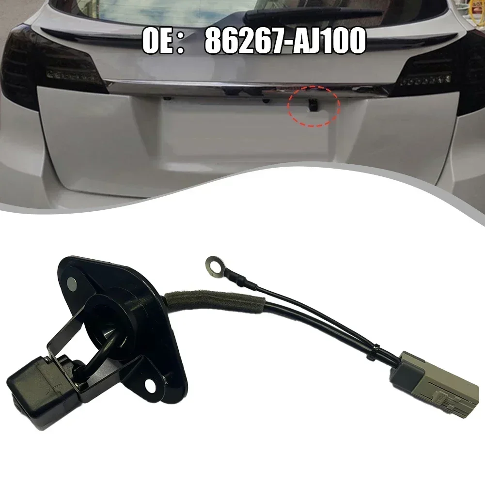 For Legacy For Outback 2010-2014 Rear View Back Up Camera 86267AJ100 Quick Installation And Easy To Use Practical Black ABS