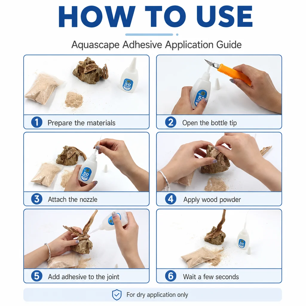 50g Aquascape Adhesive Aquariu - đánh giá và giá Aquarium Plant Glue