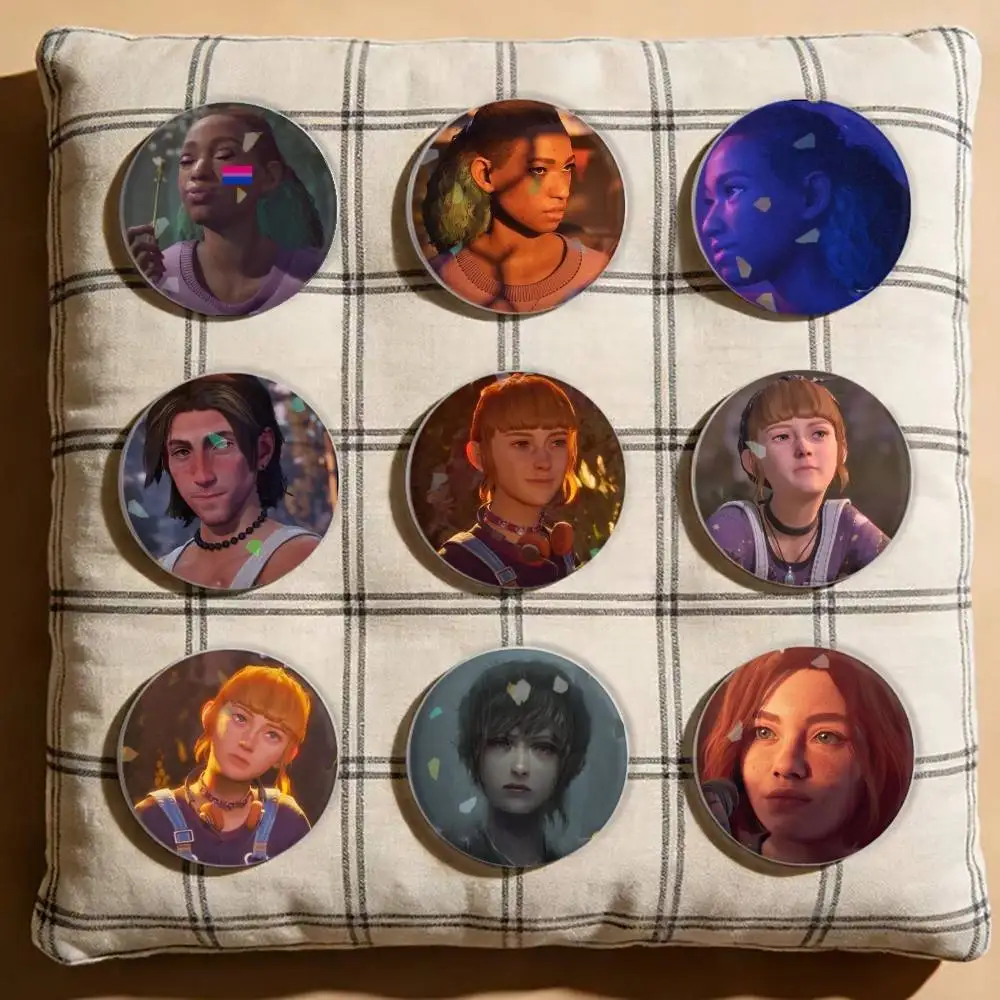 

Game Lost R-Records B-Bloom R-Rage Laser Badge Creative Pins Brooch for Bag Clothes Hat Decor Gifts Fans Collect