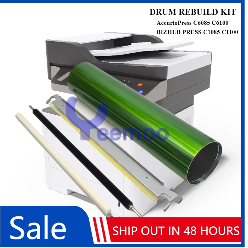 Kit de Reparo de Tambor Compatível para Konica Minolta Accurio Press C6085 C6100 BIZHUB PRESS C1085 C1100