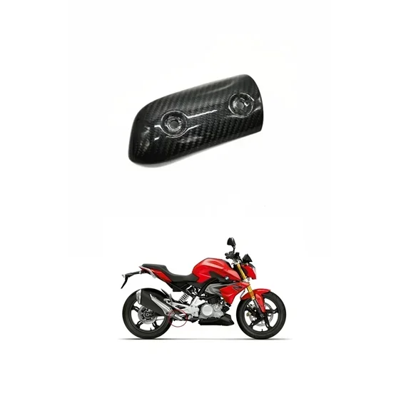 FOR BMW G310R Motorcycle Parts Exhaust Cover Guard Carbon Fiber