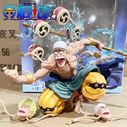 One Piece Anime Figures 20cm Enel Pvc Figurine Action Figure Eneru Statue Doll Collectible Model Decoretion Ornaments Gifts Toy