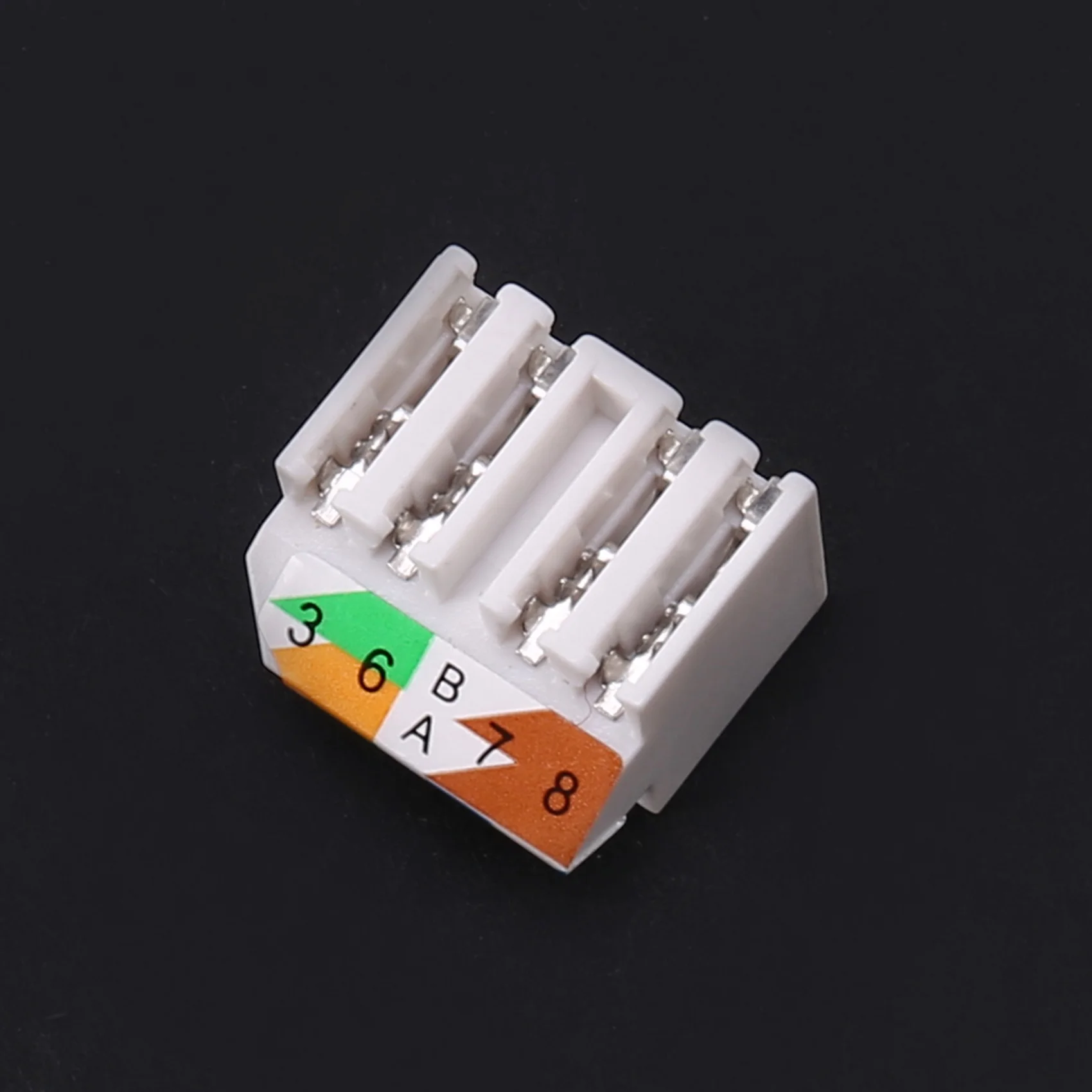 

Экранированный разъем сетевого кабеля RJ45 без инструментов Luckshopping Вилка кабеля Ethernet Разъем Cat6a UTP Неэкранированный витой