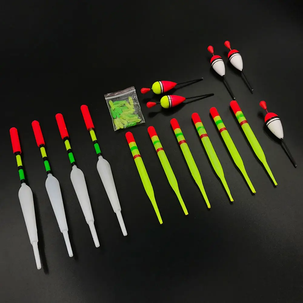 

Assorted Size Plastic Tools Fishing Lures Slip Drift Tube Rubbers Sea Fishing Floats Fish Bobbers Fishing Buoys Vertical Buoy