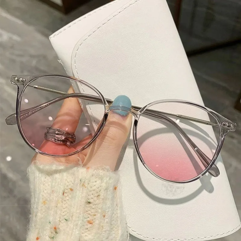 Ultraleichtes Puder-Rouge, modische Damenbrille, ideal für den täglichen Gebrauch