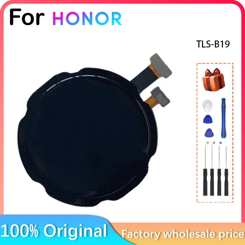 New For honor TLS-B19 TLSB19 Watch Magic smartwatch LCD assembly + touch Watch screen repair accessories