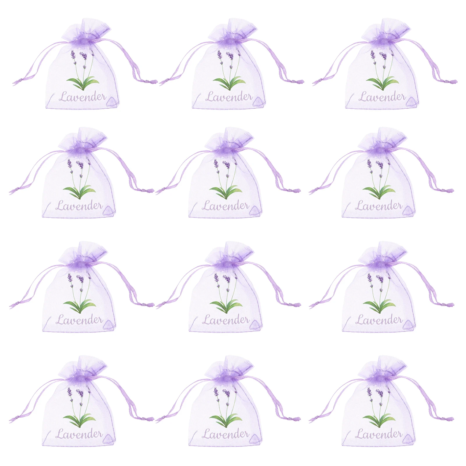 

20 Pcs Empty Sachet Bags Drawstring Fragrance Pouch for Lavender Herbs Spices Jewelry Mesh Storage Bag Small Flower Sack