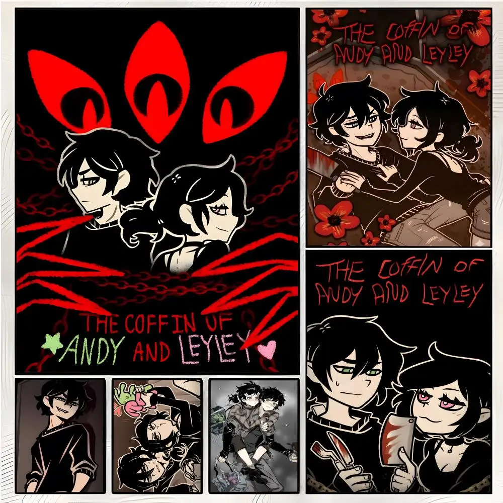 Dark Twisted T-The C-Coffin Of Andy And Leyley Poster Superior Home Space Pub Indoor Decorative Art & Home Decor