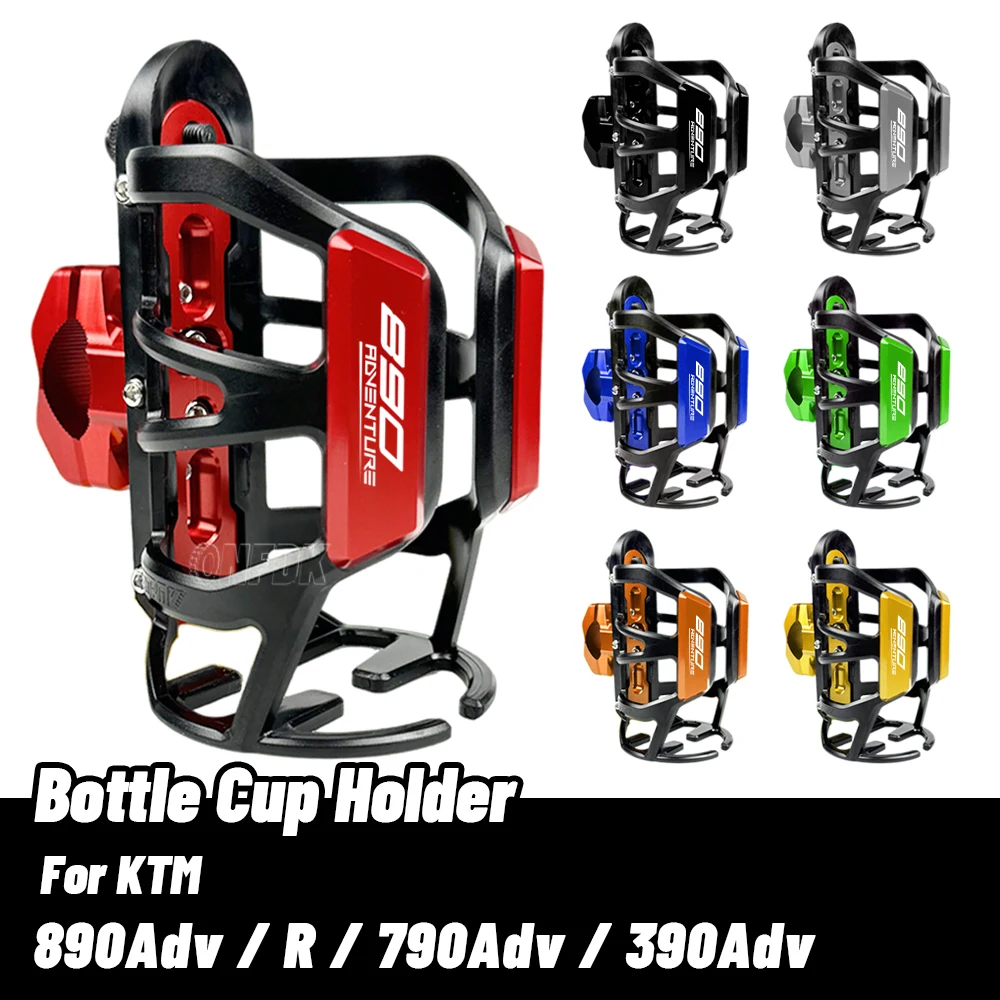 

Для 890 Adventure R 790 Adventure 390 Adventure Мотоциклетная стойка для бутылок с напитками Клетка для бутылок с водой Подставка для чашек с водой Аксессуары
