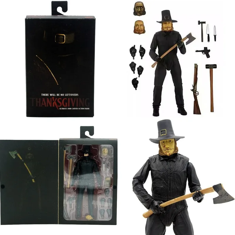 

Neca Neca45998 John Carver Thanksgiving Horror Series 7 Inch Movable Action Figure Collectible Model Dark Night Statue For Adult